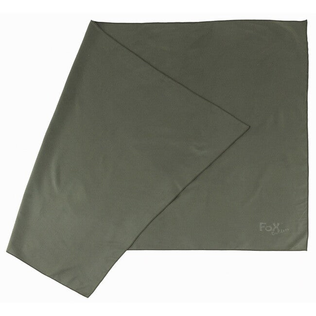 Fox Outdoor "Quickdry" prosop de călătorie din microfibră, OD verde, aprox. 130 x 80 cm
