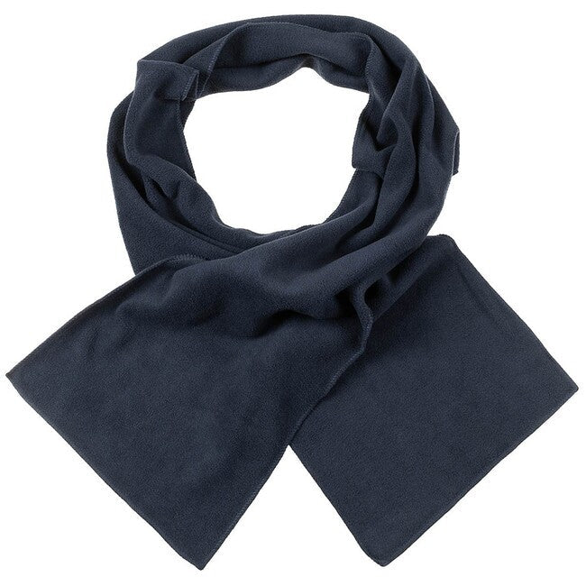 Fox Outdoor fular fleece, albastru, aprox. 160 x 25 cm