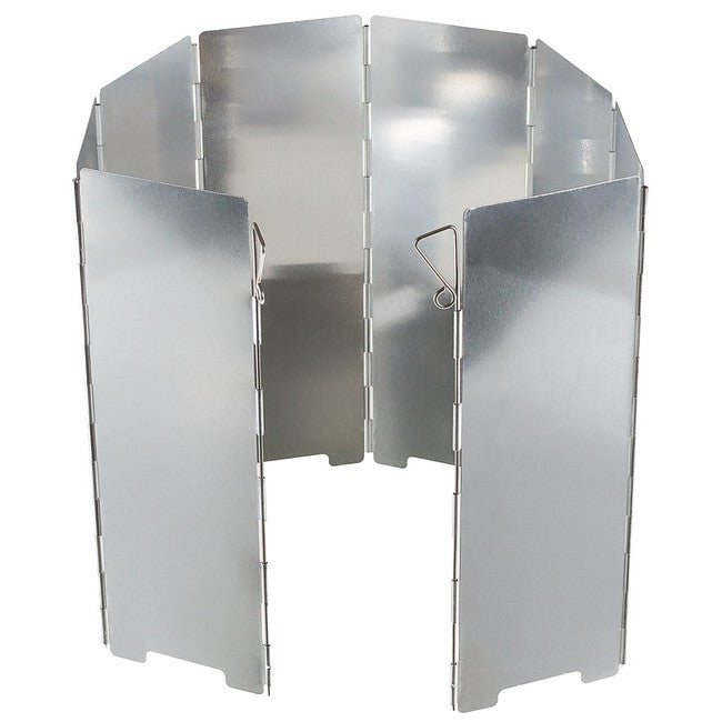 Fox Outdoor protecție din aluminiu pentru arzător împotriva vântului 8 lamele