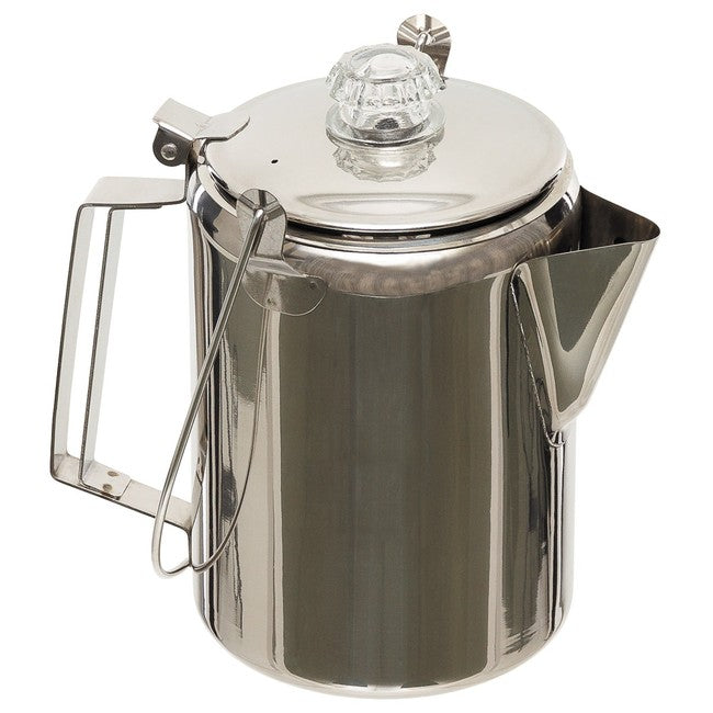Fox Outdoor ibric din oțel inoxidabil cu percolator