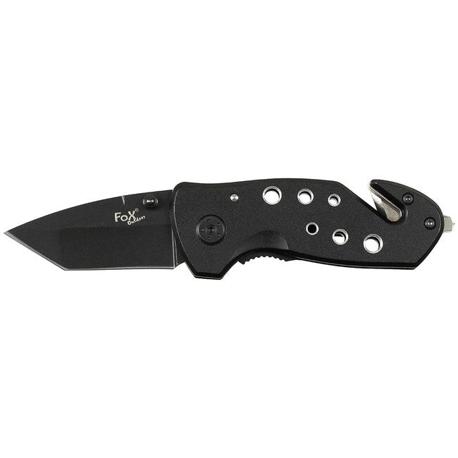 Fox Outdoor Jack briceag cu o mână, negru, mâner din metal