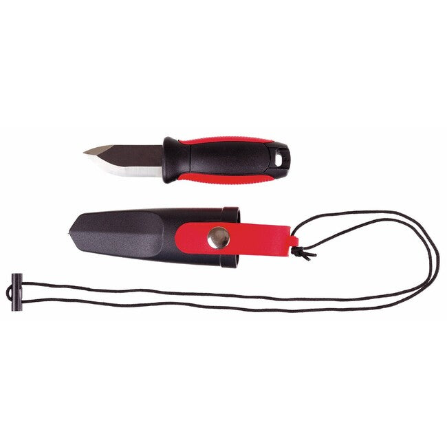 Fox Outdoor Mini cuțit de exterior, mâner din plastic, cu teacă