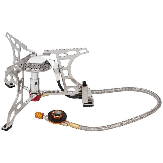 Fox Outdoor arzător cu gaz pliabil cu țeavă și aprindere piezoelectrică