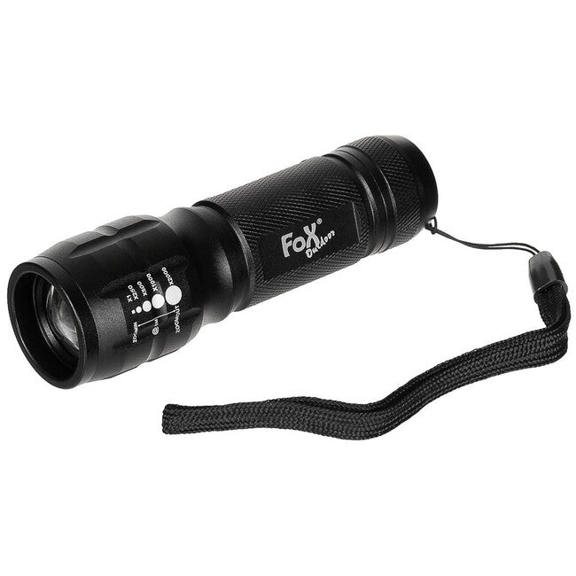 Fox Outdoor mini lanternă 3 W, focalizare