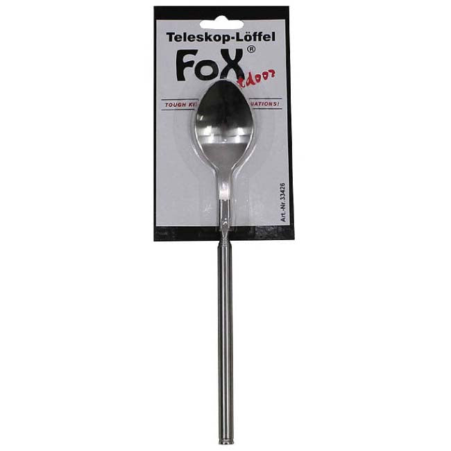 Fox lingură telescopică 63 cm, din oțel inoxidabil