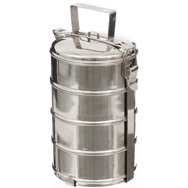 Fox Outdoor recipient pentru alimente din oțel inoxidabil, 4 buc