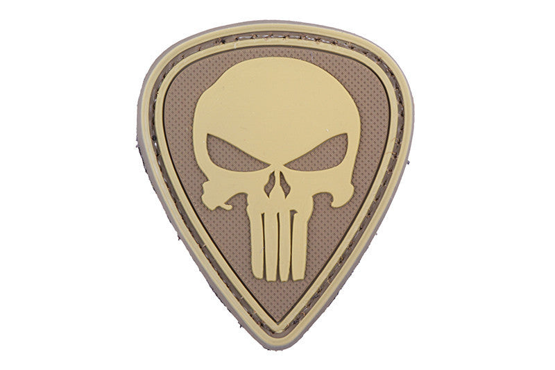 WARAGOD Punisher emblemă tactică 5 x 4cm tactical, sable