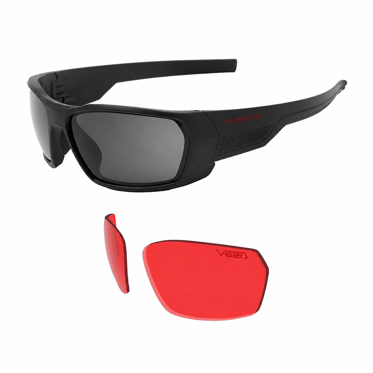 SWISS Eye® GHOST V620 ochelari tactici, negri