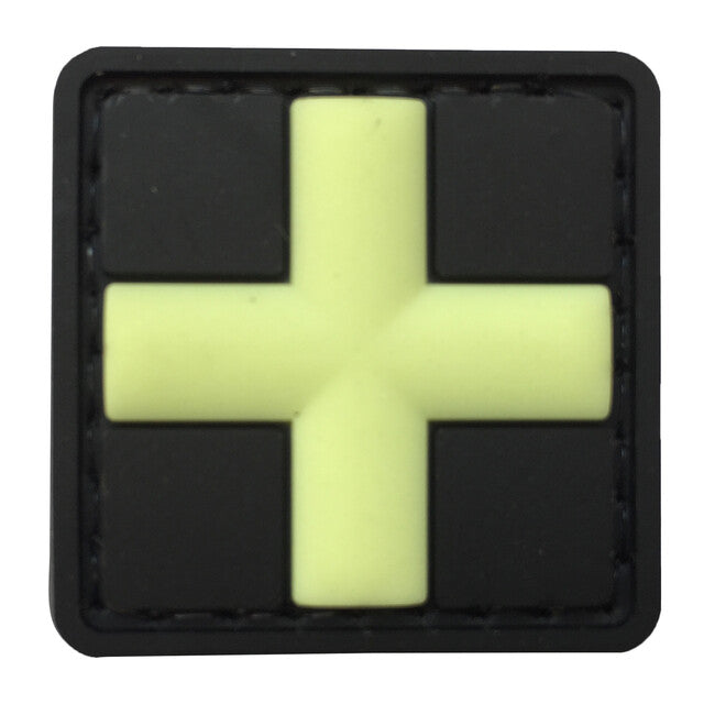 WARAGOD Emblemă Glow 3D Red Cross Medic PVC Patch