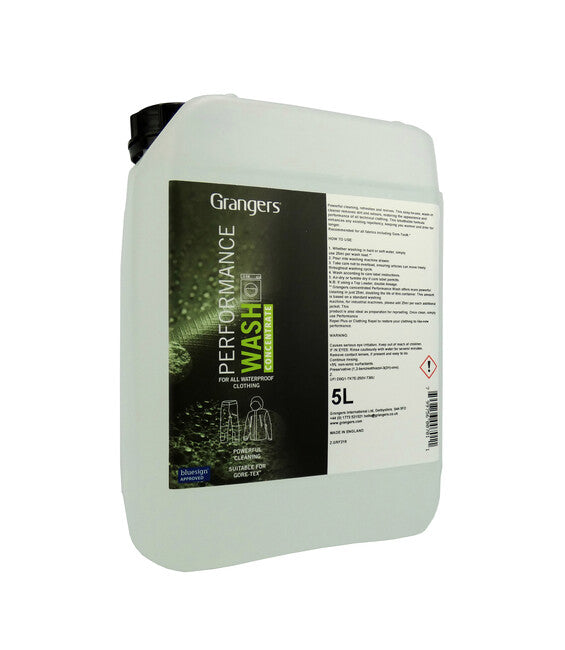Grangers Performance Wash detergent pe bază de apă, 5000 ml ambalaj