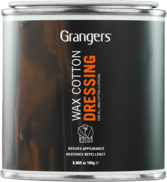 Grangers Wax Cotton Dressing ceară pentru îmbrăcăminte ușoară de aplicat, 180 g
