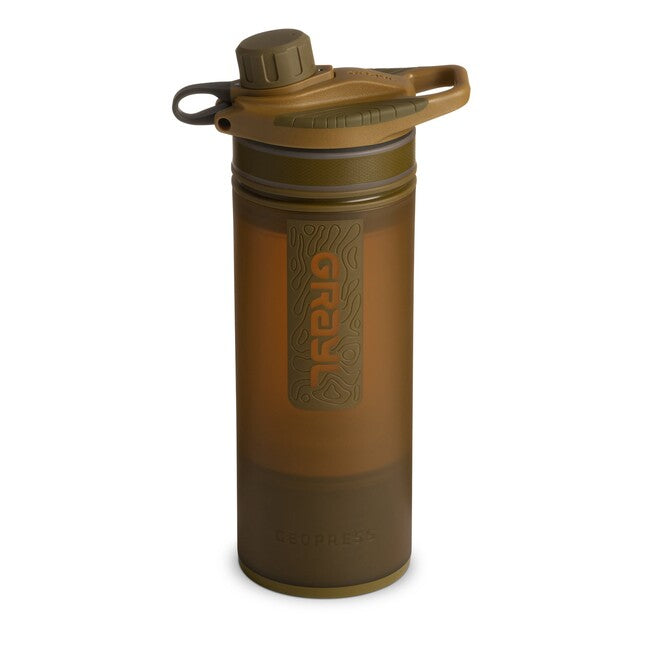 GRAYL GeoPress Purifier sticlă de filtrare, Coyote Brown
