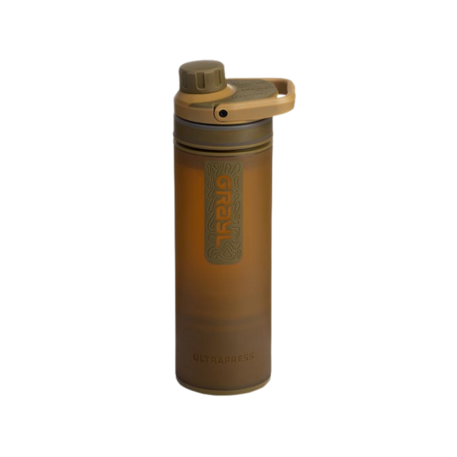 GRAYL UltraPress sticlă de filtrare, coyote