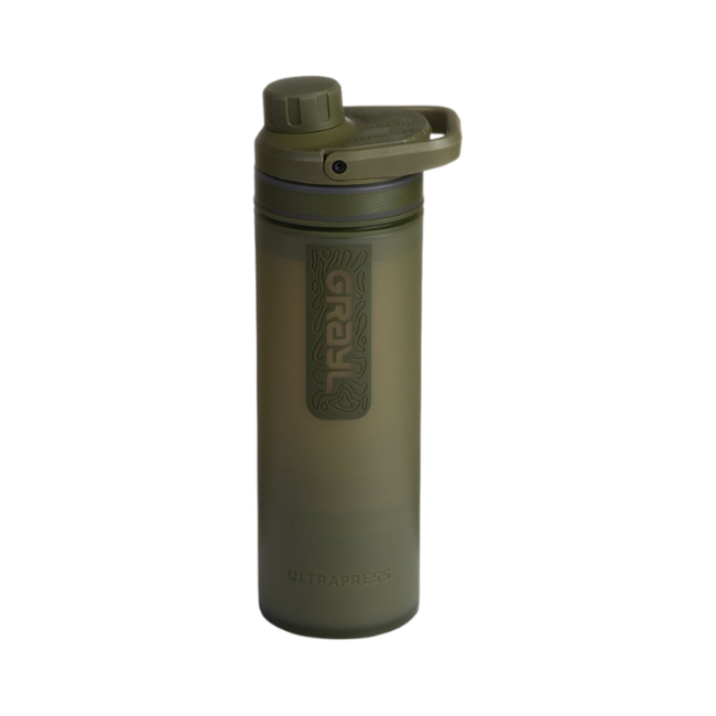 GRAYL UltraPress sticlă de filtrare 500 ml, oliv