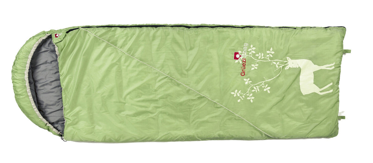 Grüezi-Bag Cloud Grüezi sac de dormit cu fermoar pe partea stângă