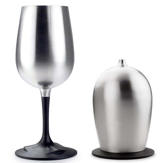 GSI Outdoors Glacier pahar din oțel inoxidabil pentru vin alb 319 ml