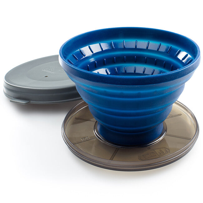 GSI Outdoors Collapsible JavaDrip filtru de cafea pliabil, albastru