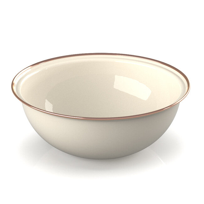 GSI Outdoors Mesa Bowl bol emailat 150 mm, crem