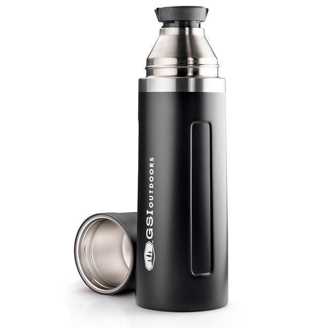 GSI Outdoors Glacier Stainless Vacuum Bottle termos 1 l, negru