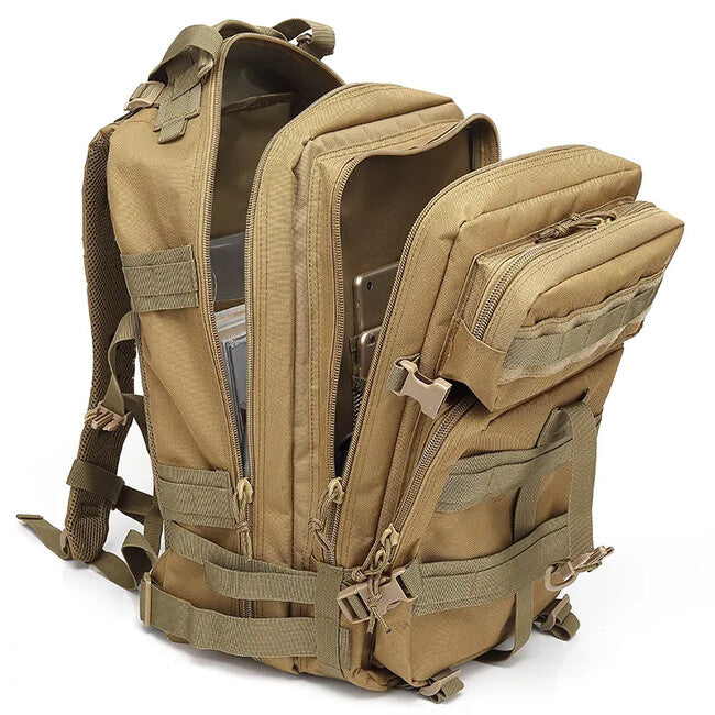 Dragowa Tactical rucsac tactic impermeabil 45L, negru