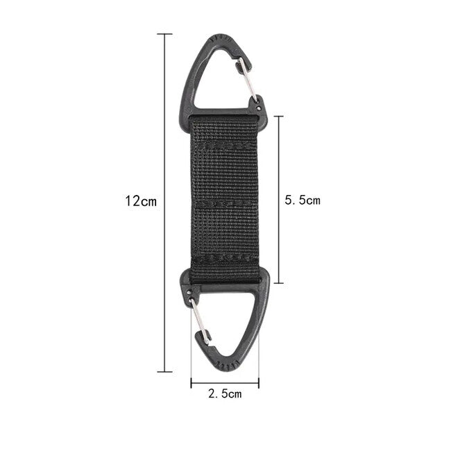 DRAGOWA Basecamp carabinieră reversibilă Tactical, neagră