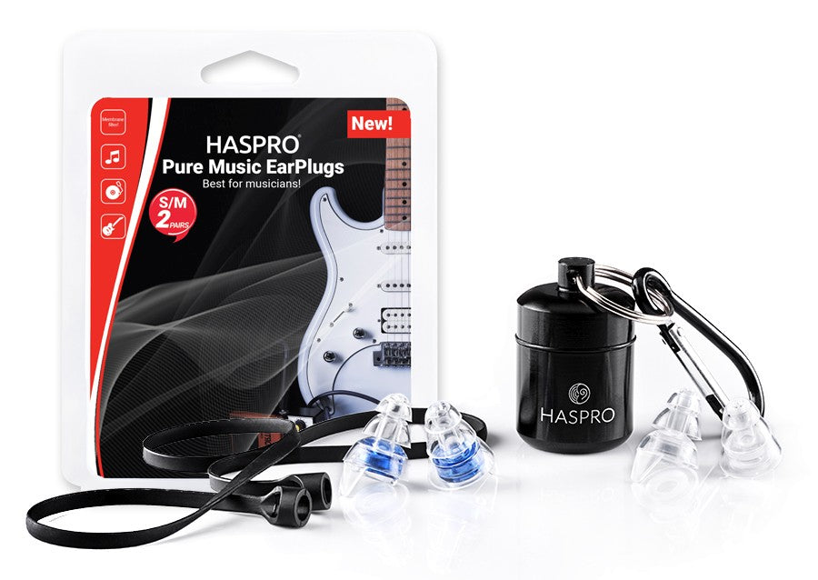 HASPRO Pure music dopuri pentru urechi, albastru