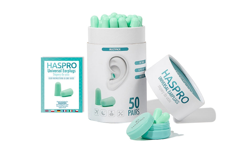 HASPRO TUBE50 dopuri pentru urechi, mentol