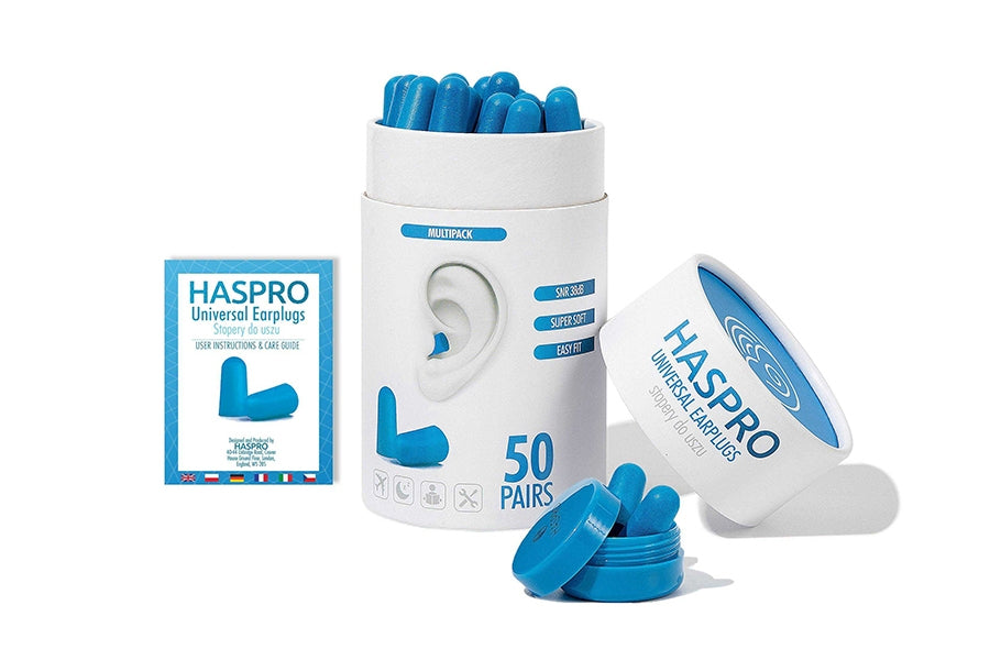 HASPRO TUBE50 dopuri pentru urechi, albastru