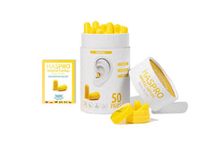 HASPRO TUBE50 dopuri pentru urechi, galbene