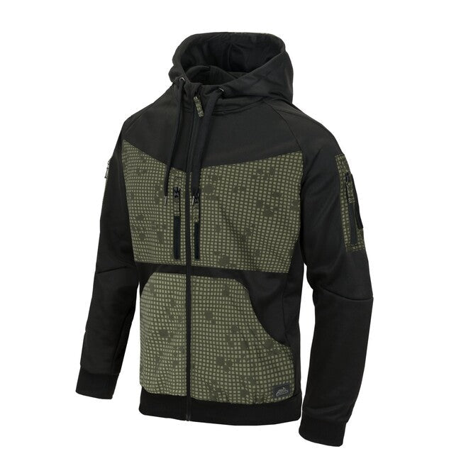 Helikon-Tex ROGUE HOODIE geacă, BLACK/DESERT NIGHT CAMO