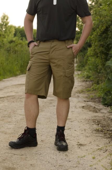 Helikon-Tex CPU pantaloni scurți Rip-Stop, coyote