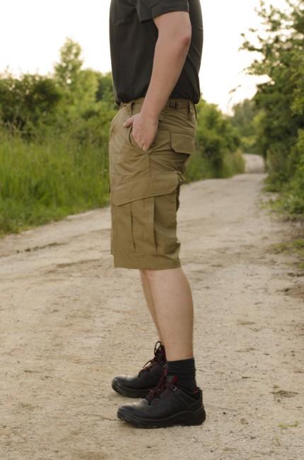 Helikon-Tex CPU pantaloni scurți Rip-Stop, coyote