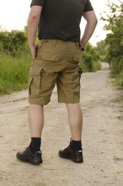 Helikon-Tex CPU pantaloni scurți Rip-Stop, coyote