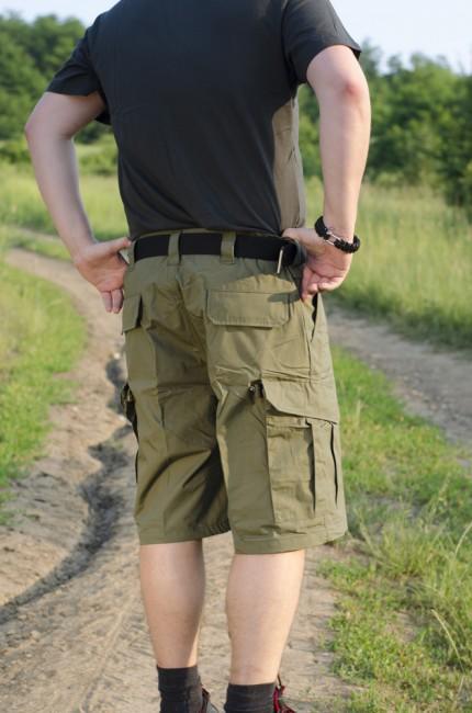 Helikon-Tex CPU pantaloni scurți Rip-Stop, oliv