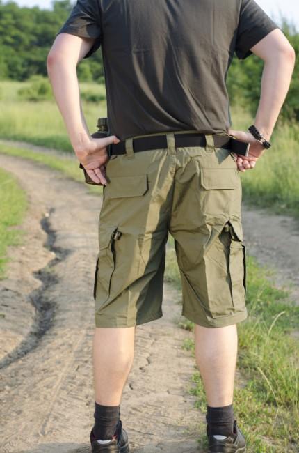 Helikon-Tex CPU pantaloni scurți Rip-Stop, oliv