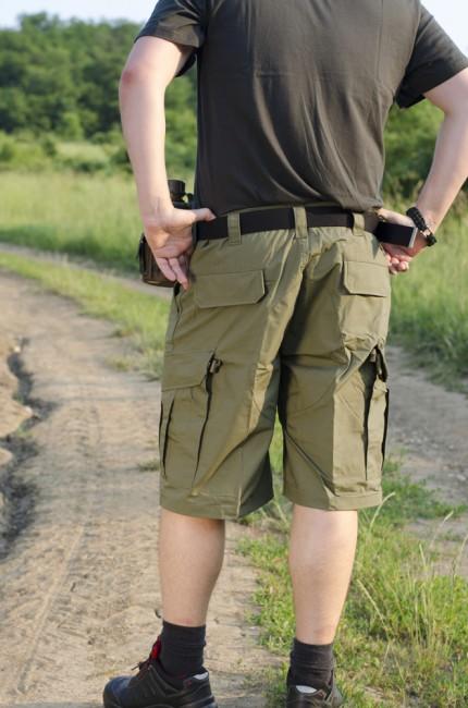 Helikon-Tex CPU pantaloni scurți Rip-Stop, oliv