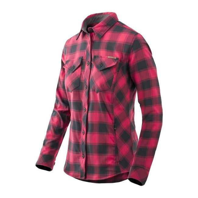 Helikon-Tex Marigold cămașă pentru femei, Coral Crimson Checkered