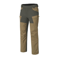 Helikon-Tex HYBRID OUTBACK pantaloni Dura Canvas DuraCanvas, Coyote / Taiga Green
