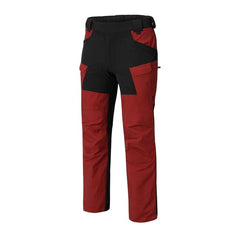 Helikon-Tex HYBRID OUTBACK pantaloni Dura Canvas DuraCanvas, Crimson Sky / Black