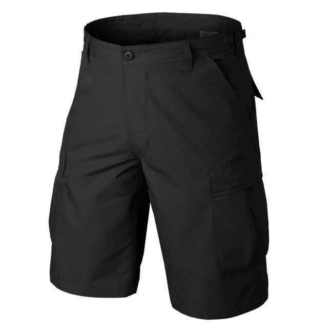 Helikon-Tex BDU pantaloni scurți PolyCotton Ripstop, negri