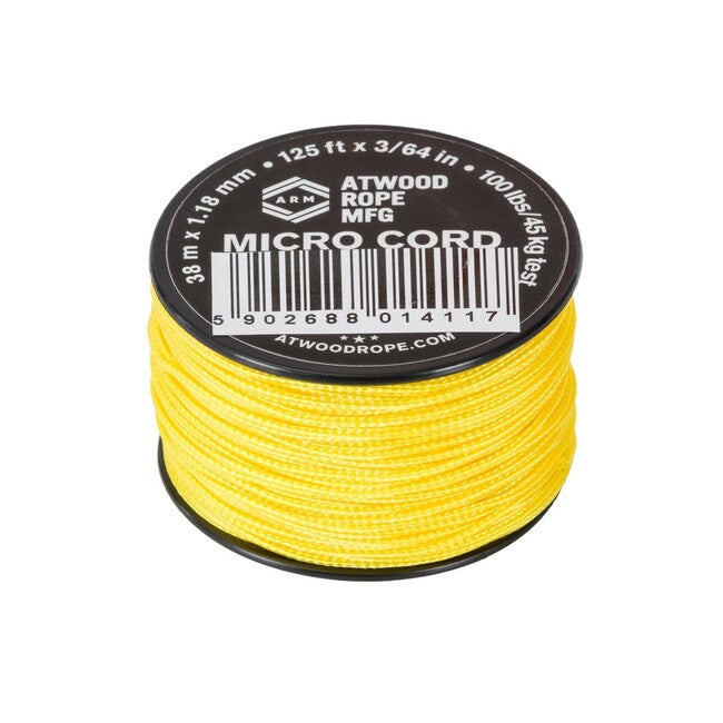 Helikon-Tex cablu Mikro (125 picioare), galben