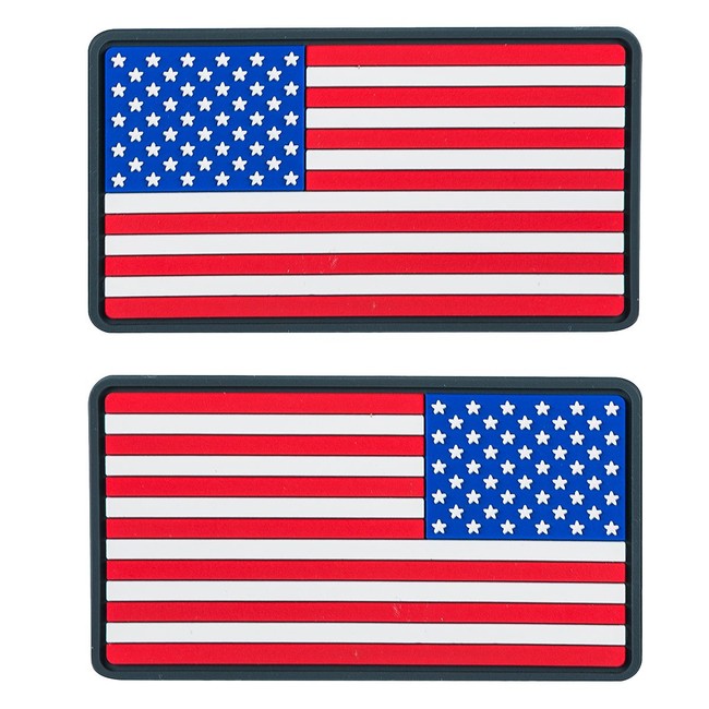 Helikon-Tex emblemă 3D USA 9x5cm, 2 pack