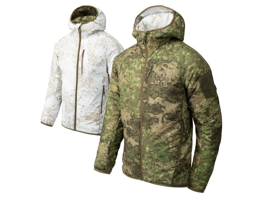 Helikon-Tex Wolfhound geacă reversibilă Windpack, Pencott Wildwood/Pencott Snowdrift