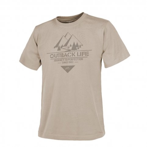 Helikon-Tex Outback Life tricou scurt, bej