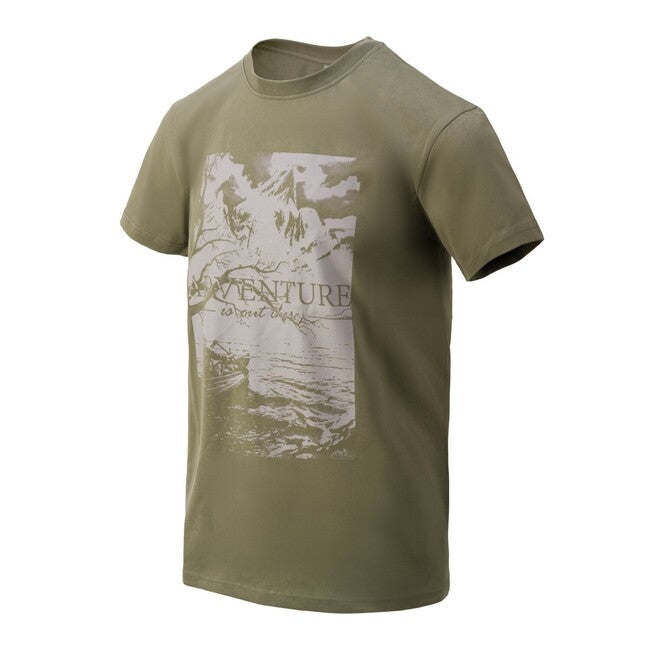 Helikon-Tex tricou Adventure Is Out There, Olive Green