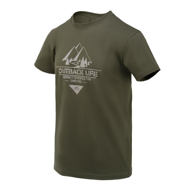 Helikon-Tex Outback Life tricou, Taiga Green