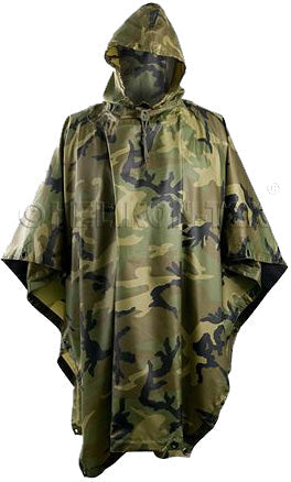 Helikon-Tex U.S. Rip-Stop pelerină US Woodland model