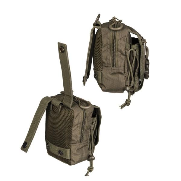 Mil-Tec husă Hextax molle pe centură, neagră