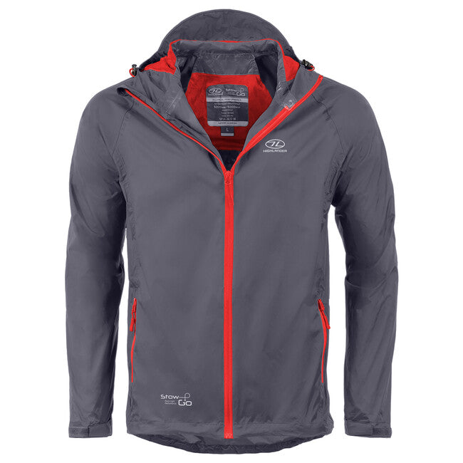 Highlander Stow and Go pelerina, charcoal