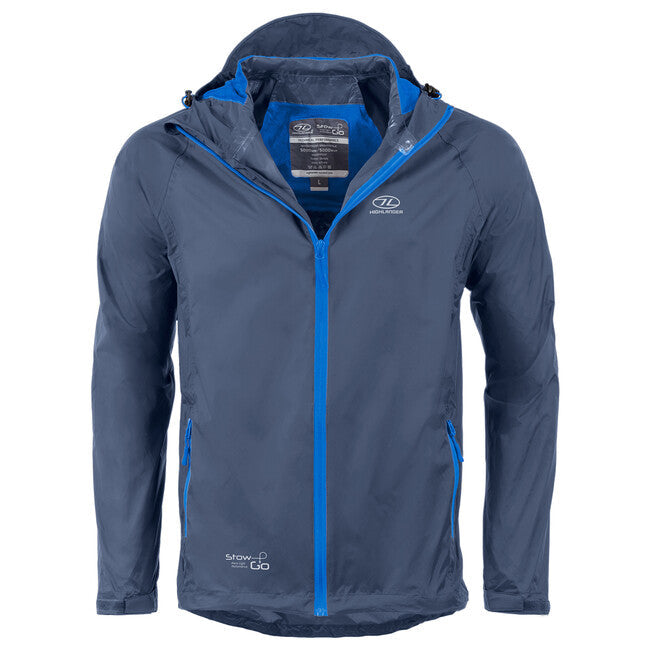 Highlander Stow and Go pelerina, bleumarin